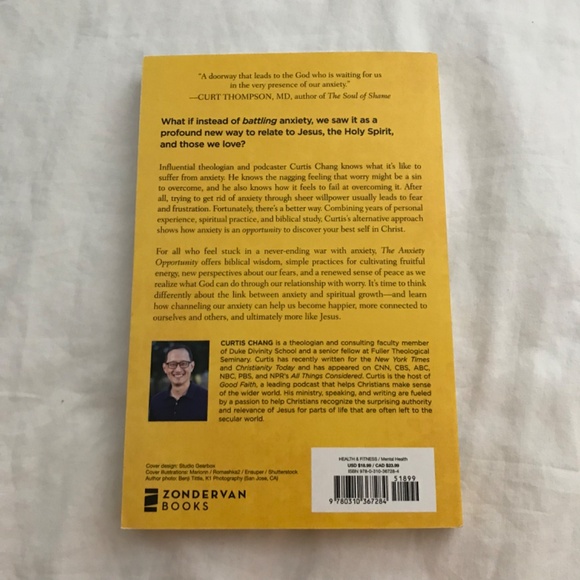 ๐3/$35 The Anxiety Opportunity: How Worry Is the Doorway to Your Best Self Book - Picture 2 of 4